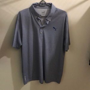Puma Blue Golf Polo